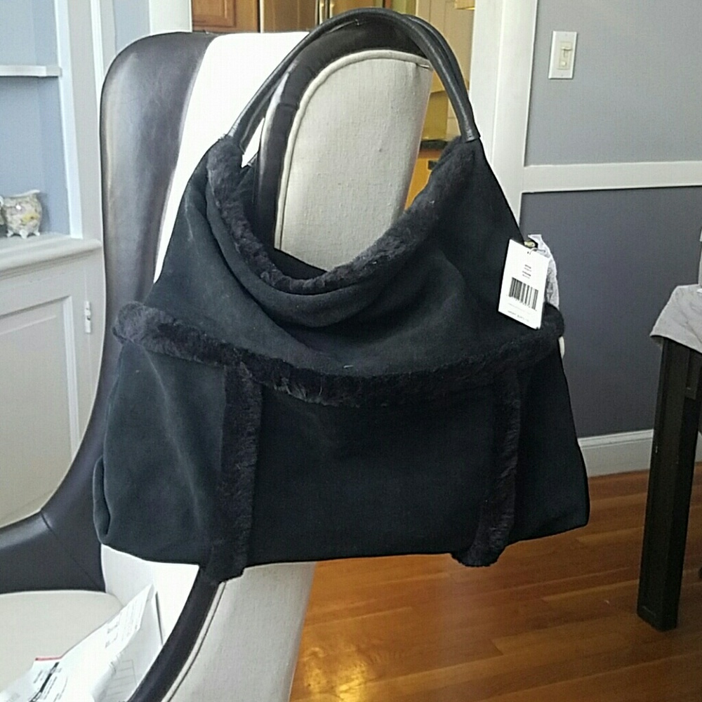 Large Bag....shearling Hobo